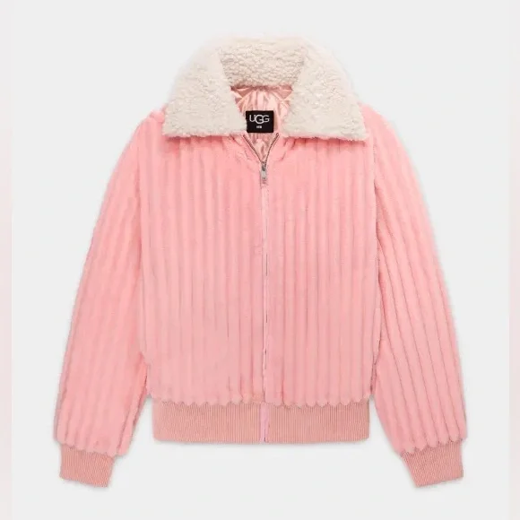 NWT UGG Viviana Bomber Jacket Cord. - Picture 1 of 15